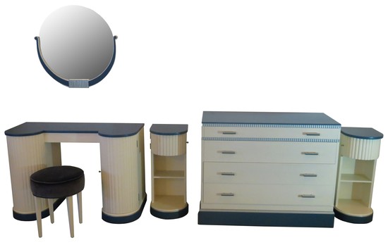 American Art Deco Kittinger Bedroom Set